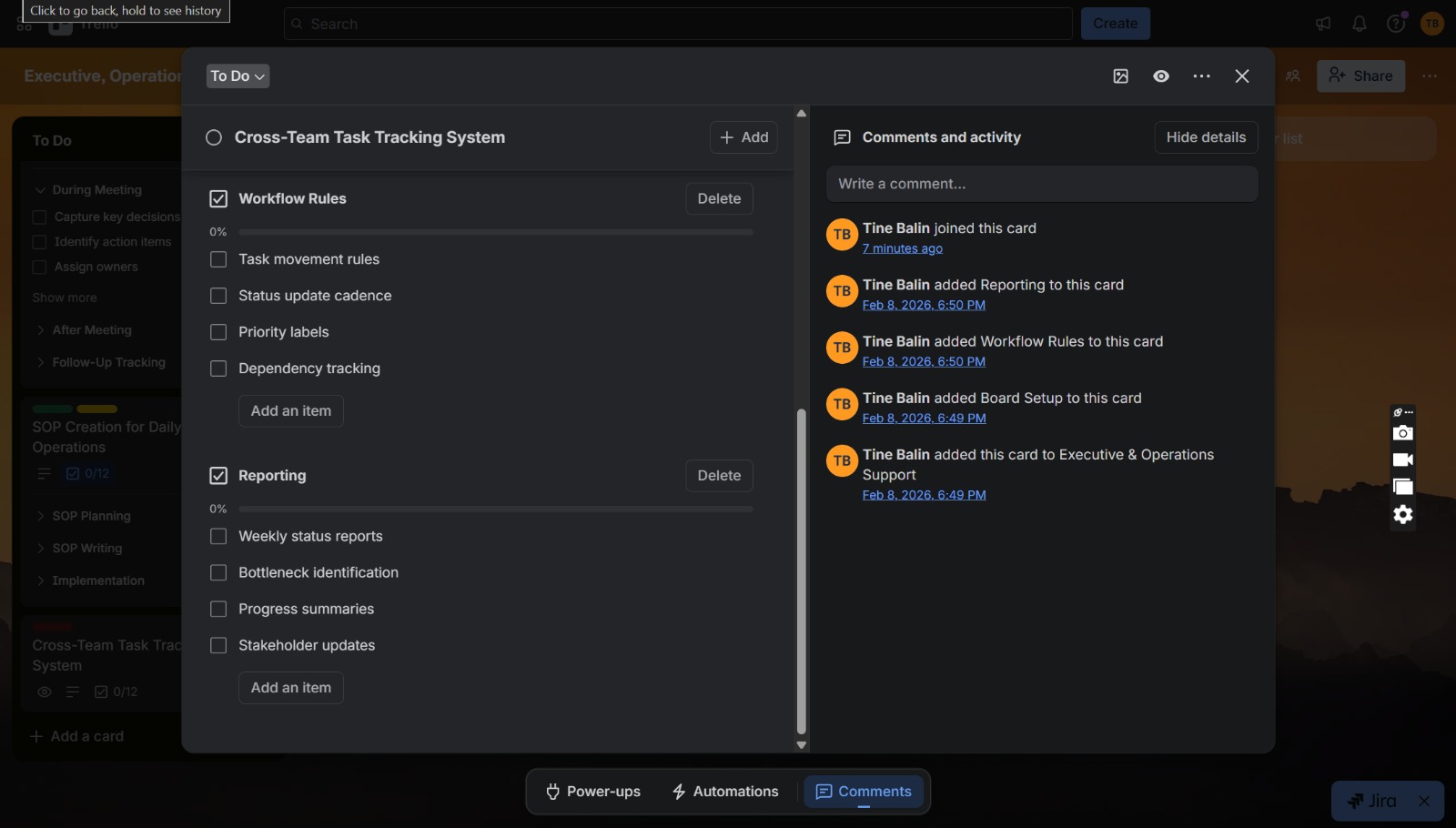 Workflow Rules